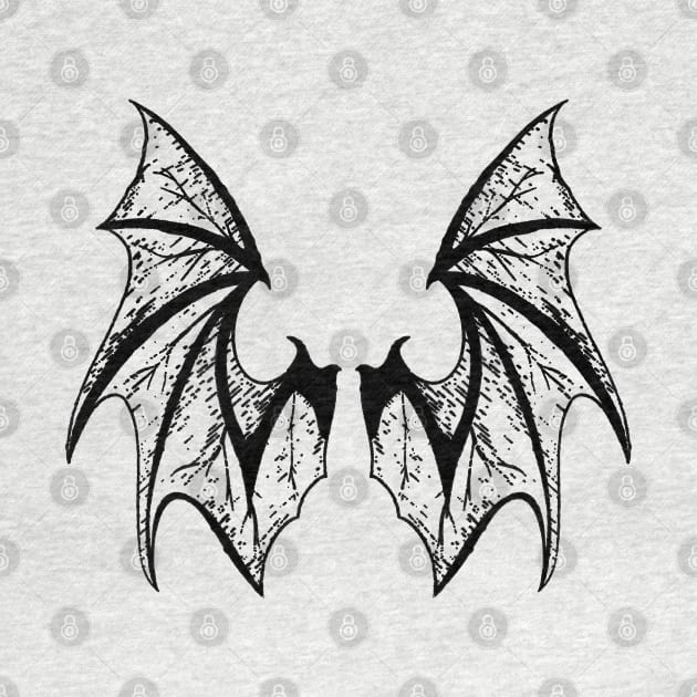 ACOTAR Illyrian Bat Boy WINGS by baranskini